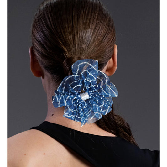 Proplady Voguish Embellished Net Jumbo Hair Scrunchie