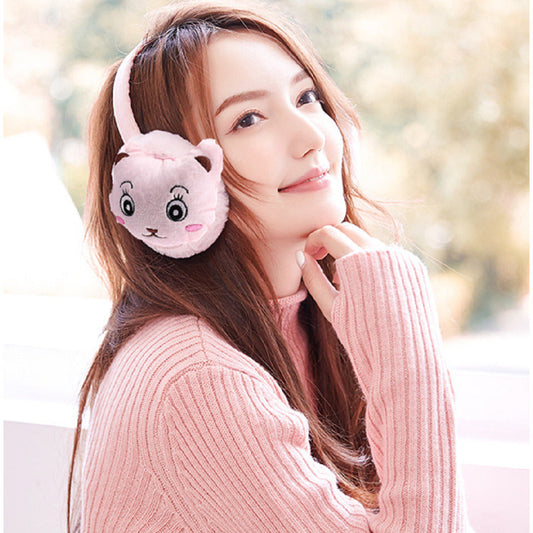 Proplady Winter Stylish Kitty Fur Earmuff, Earwarmer, Hair Band