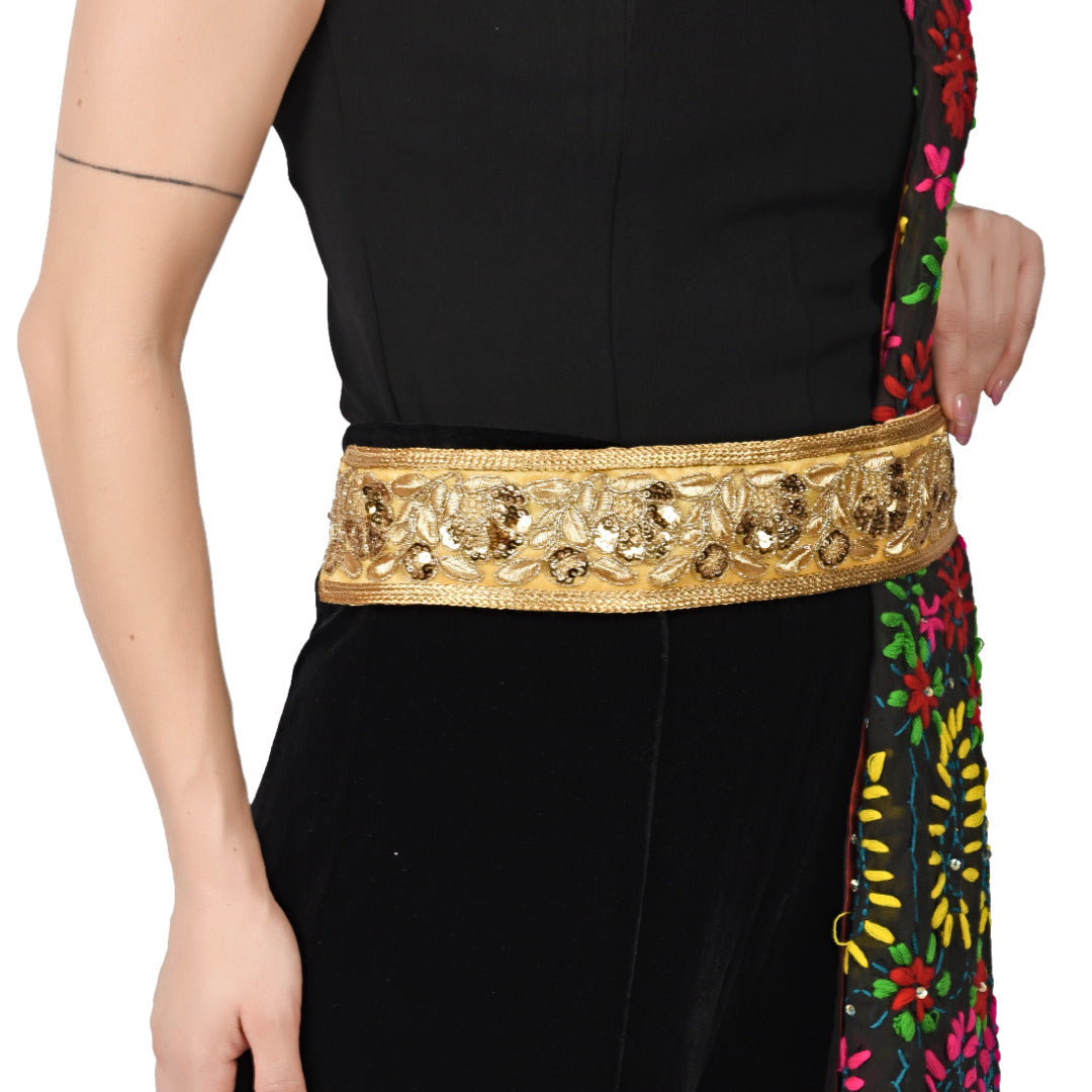 Proplady Designer Zari Embellished Kamarbandh, Waist Belt